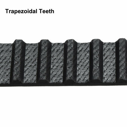 uxcell 114XL Rubber Timing Belt Synchronous Closed Loop 10mm Width