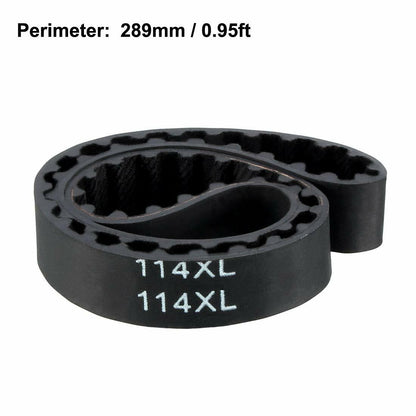 uxcell 114XL Rubber Timing Belt Synchronous Closed Loop 10mm Width