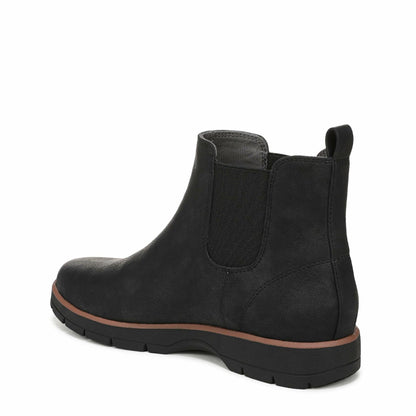 Dr. Scholl's Women's Northbound Ankle Boot Black Smooth Size 8 W