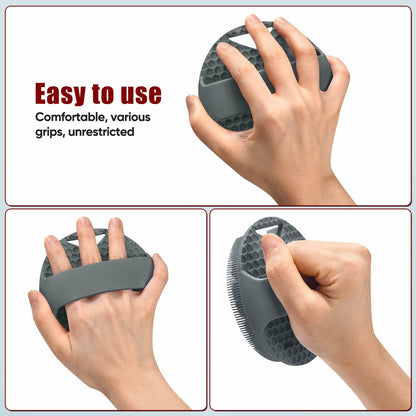 Canroom Silicone Body Scrubber for Men Women - Anti Zinc Infused-Exfoliating