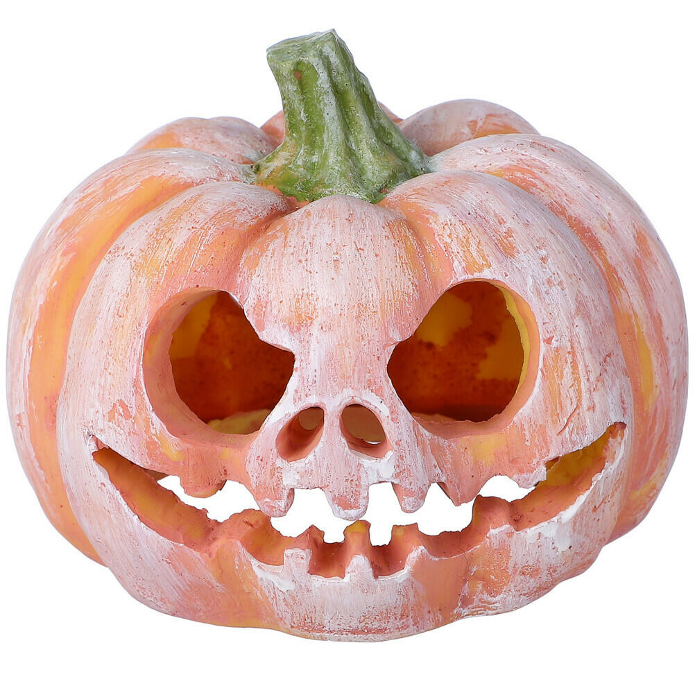 Pumpkin Shaped Fish Hideout House Tank Decor Aquarium Fish Tank Decoration
