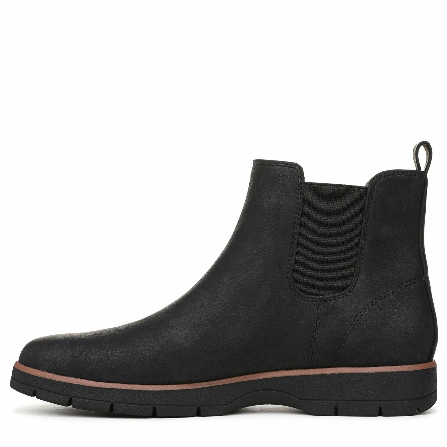 Dr. Scholl's Women's Northbound Ankle Boot Black Smooth Size 8 W