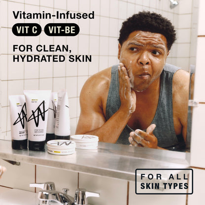 W By Jake Paul Mens Face Wash Exfoliating Unscented 5 fl oz