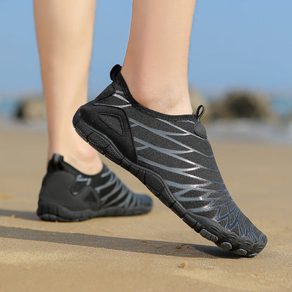 Stream tracing shoes beach swimming water wading quick drying five finger shoes snorkeling fishing men's and women's shoes