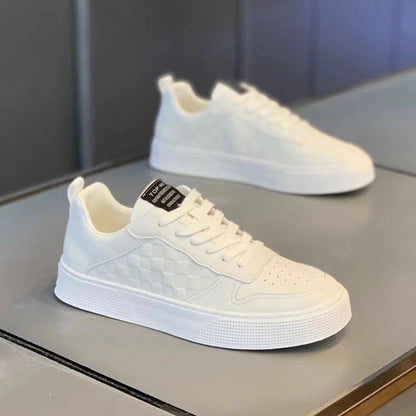 Summer men's new breathable white shoes men's trendy and versatile thick soled sports shoes casual shoes board shoes trendy shoes
