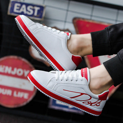 Versatile flat casual shoes student sports board shoes