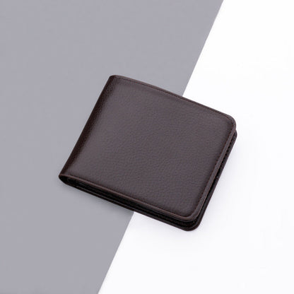 Wallet Men's Short Wallet  Business Wallet Simple Men's College Students Trendy Youth Wallet