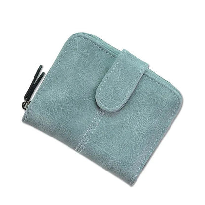 Women Cute Short Money Wallets With Zipper Female Small Wallet Lady Coin Purse Card Wallet Purses