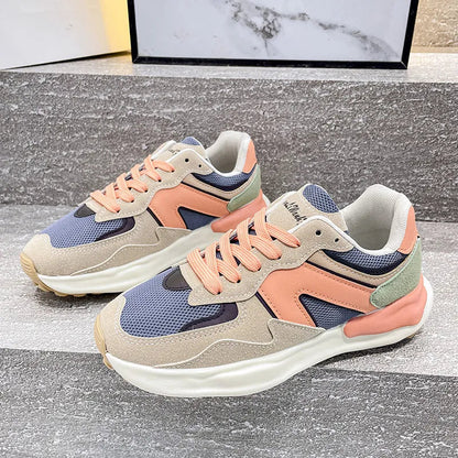 Women's shoes autumn versatile lightweight soft soled running shoes